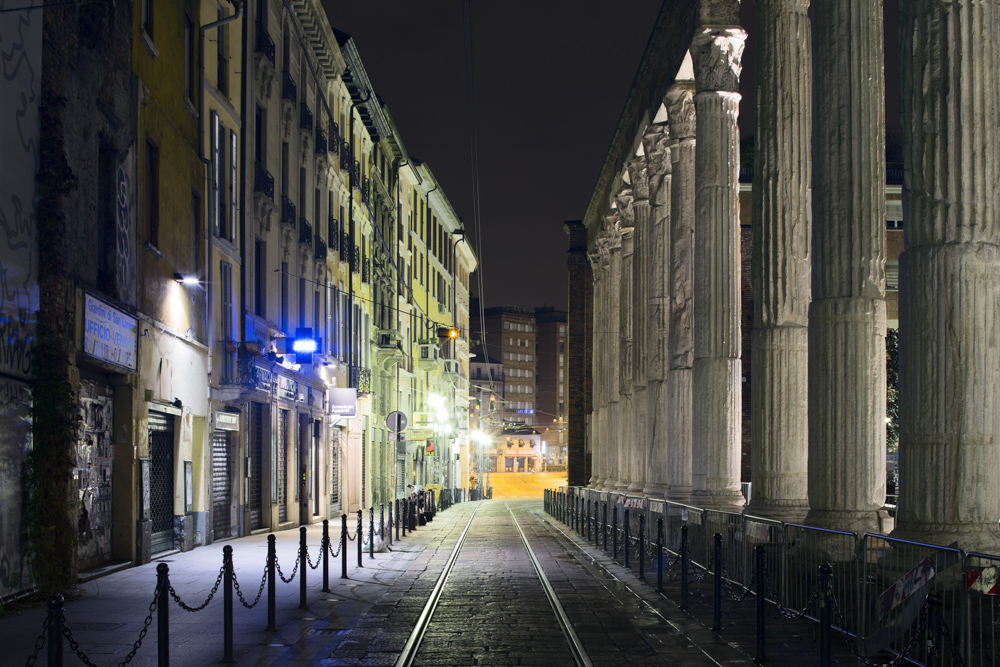 Colonne San Lorenzo, 2014, 50X75cm carta alfa-cellulosa Patinata 310g. - edizione di
10 - € 450,00