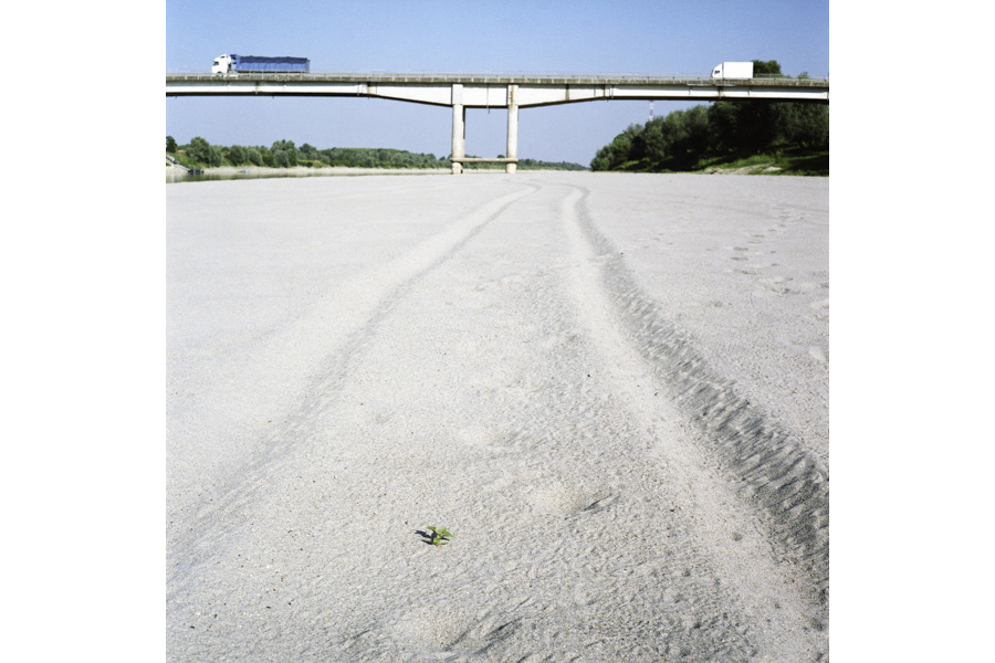 Po River #14, 2007, 40X40cm carta Hanemhulle Photo Rag Satin 310g. - edizione di
10 - € 550,00